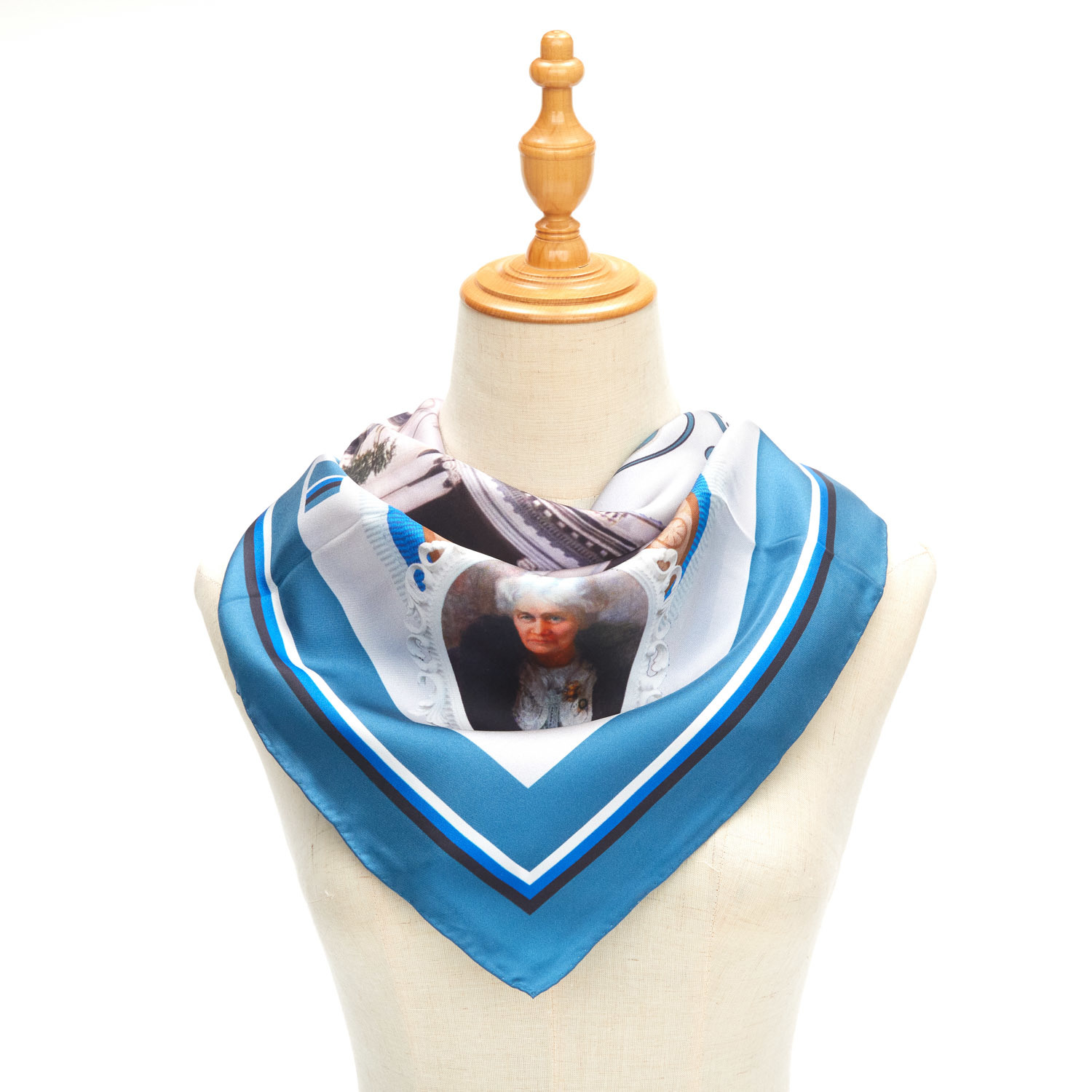 print on demand silk scarves