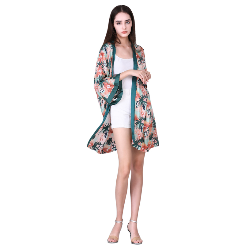 custom silk kimono