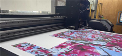 digital printing custom kimono robe