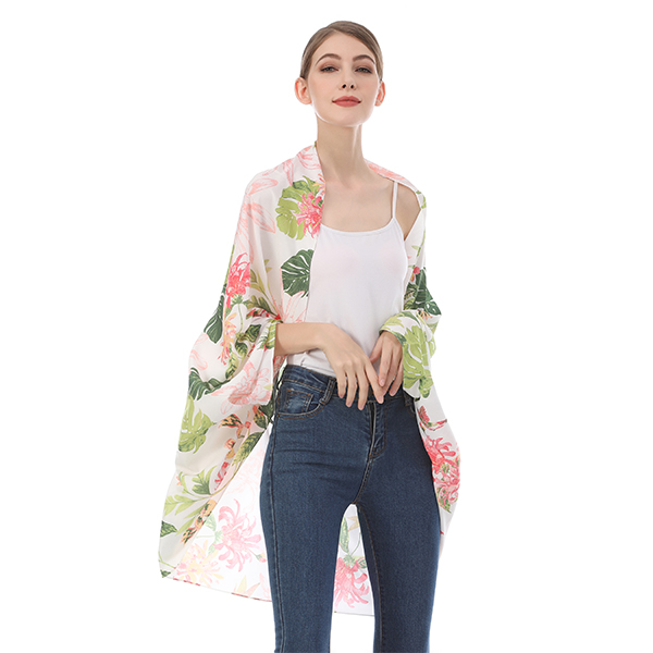 custom silk cape scarf