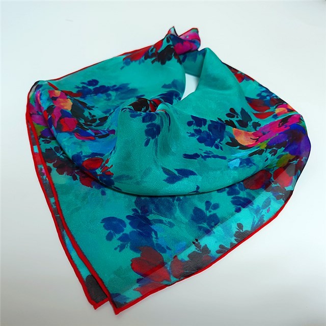 custom made silk scarf
