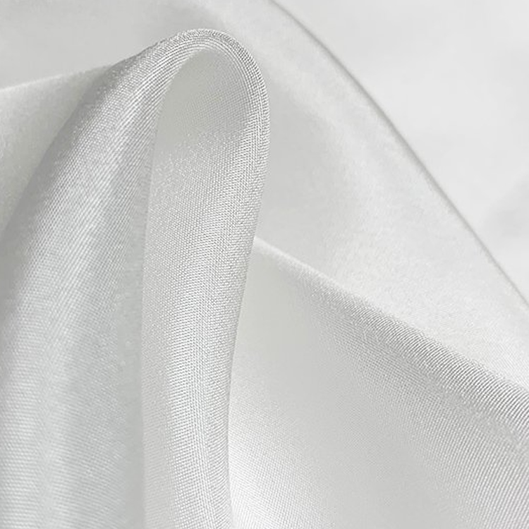 white silk evening scarf