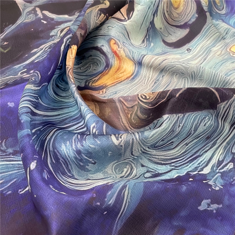 custom silk scarf