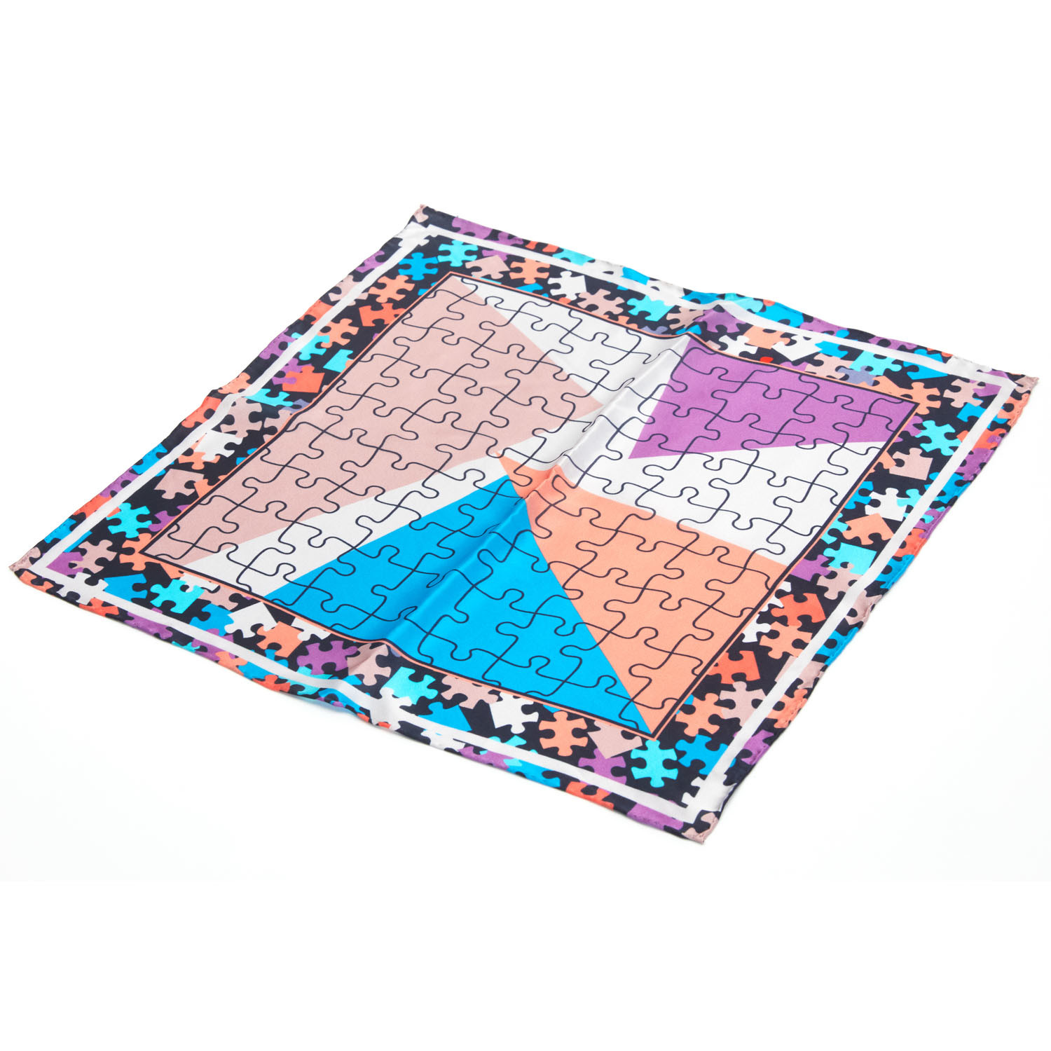 custom silk scarf