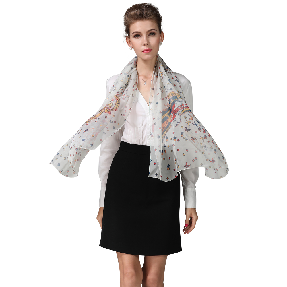 silk scarf for hair custom printing