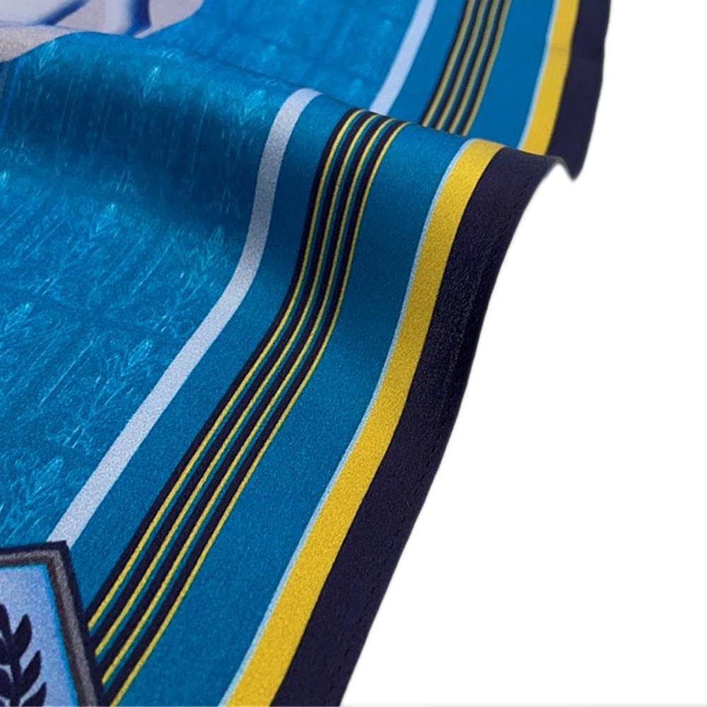 custom silk scarf