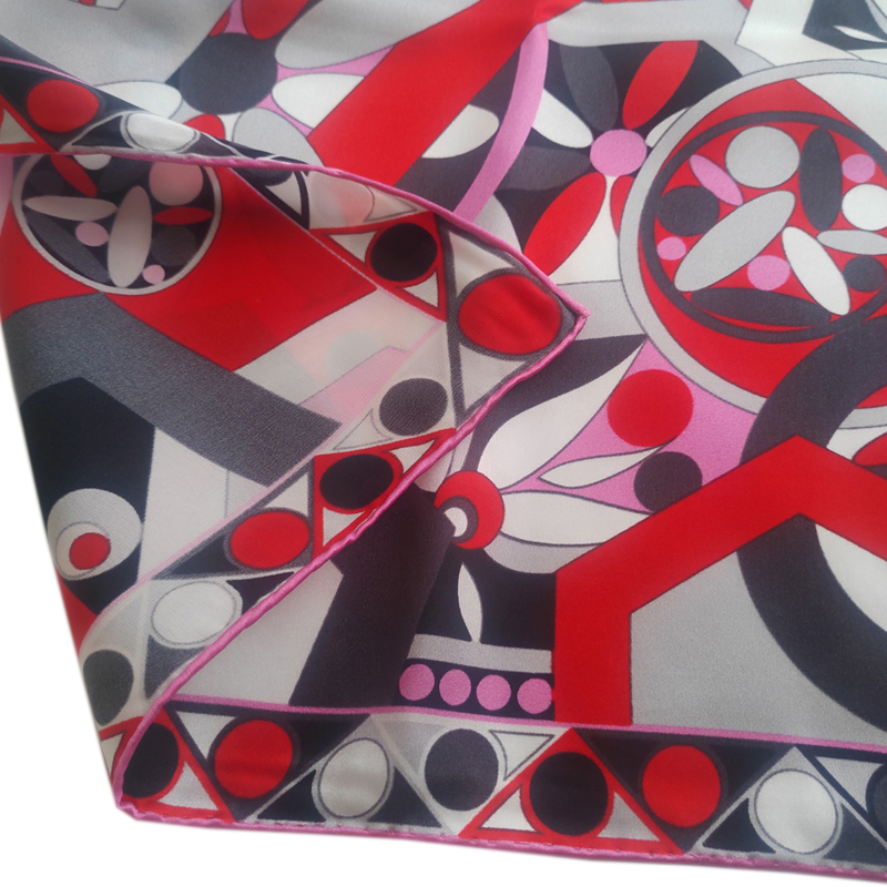 custom silk scarf