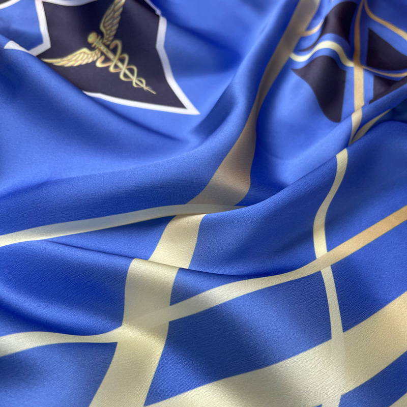custom silk scarf