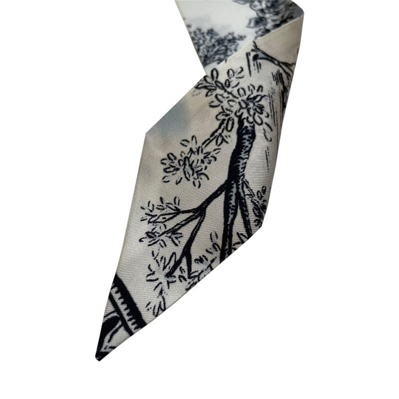 custom silk scarf