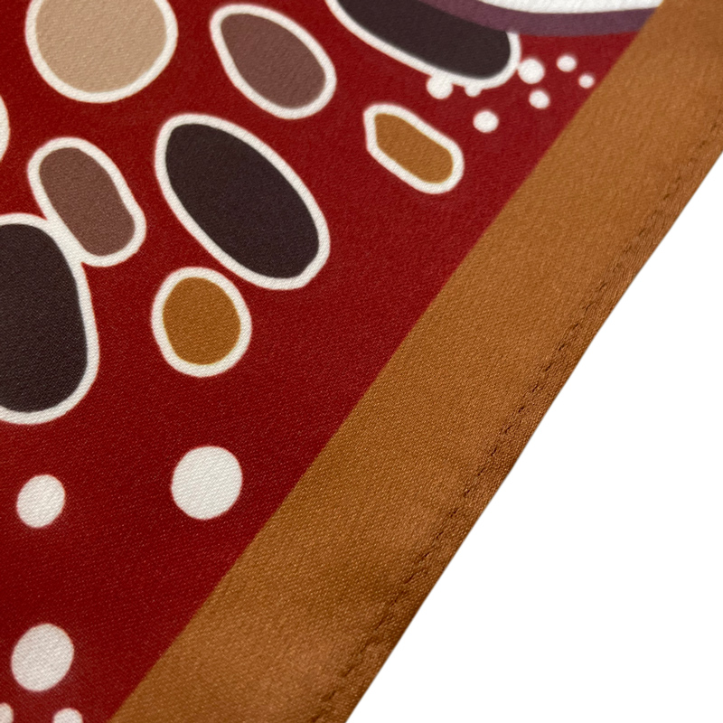 custom made silk scarf