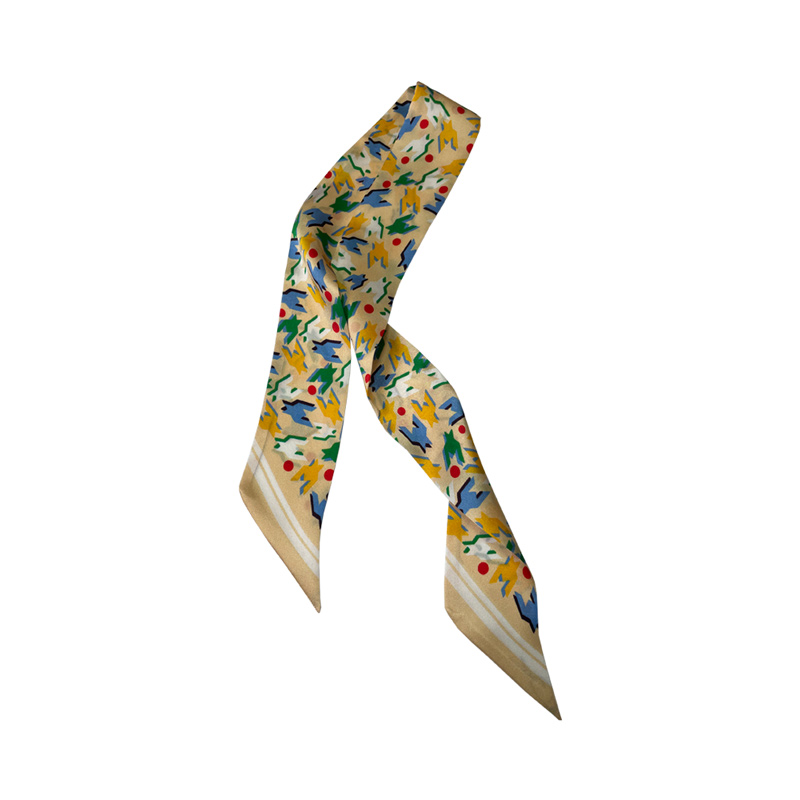 custom silk twilly scarf