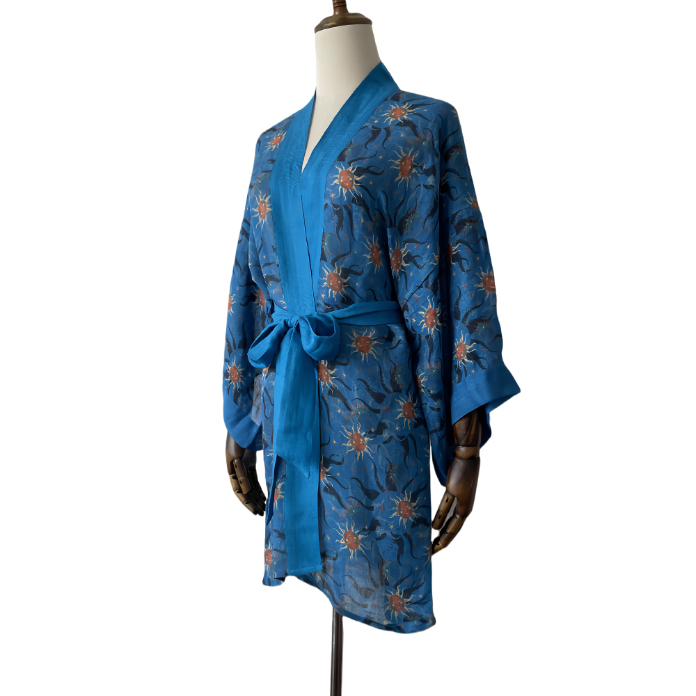 custom photo kimono