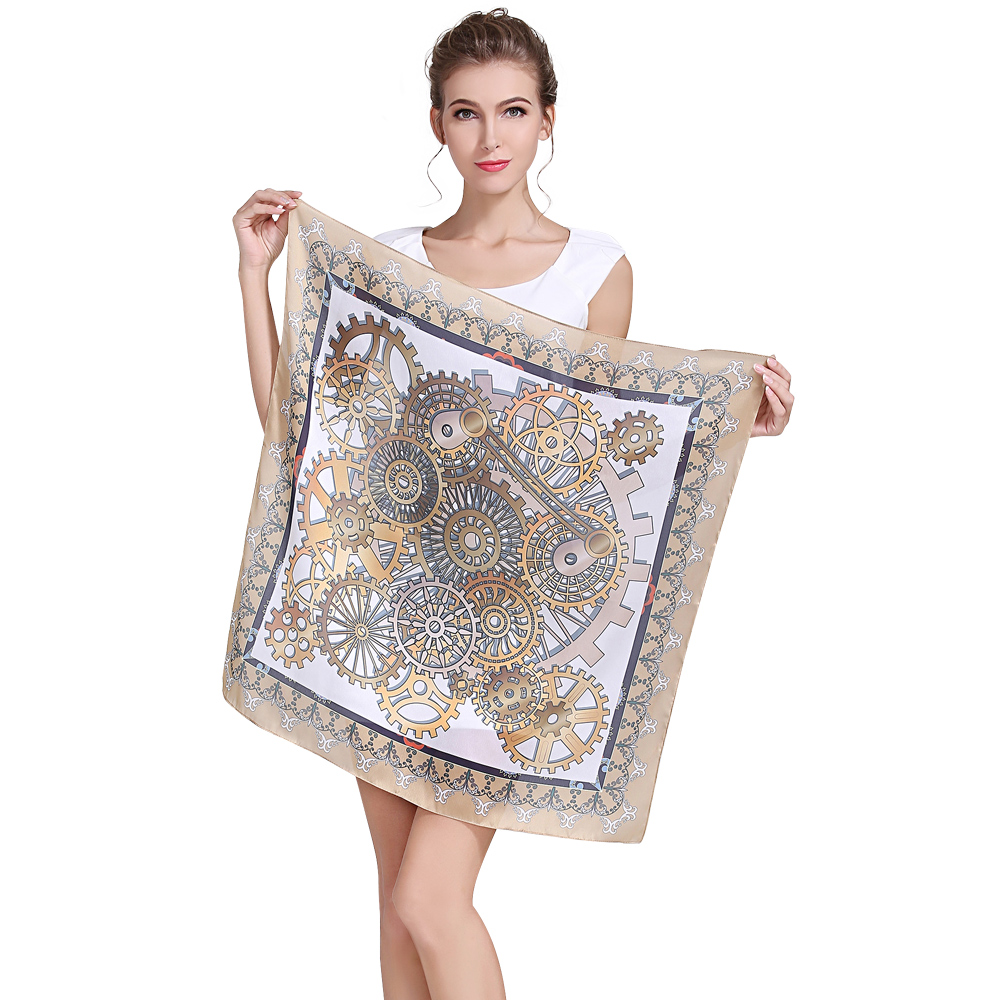 custom silk print bandana