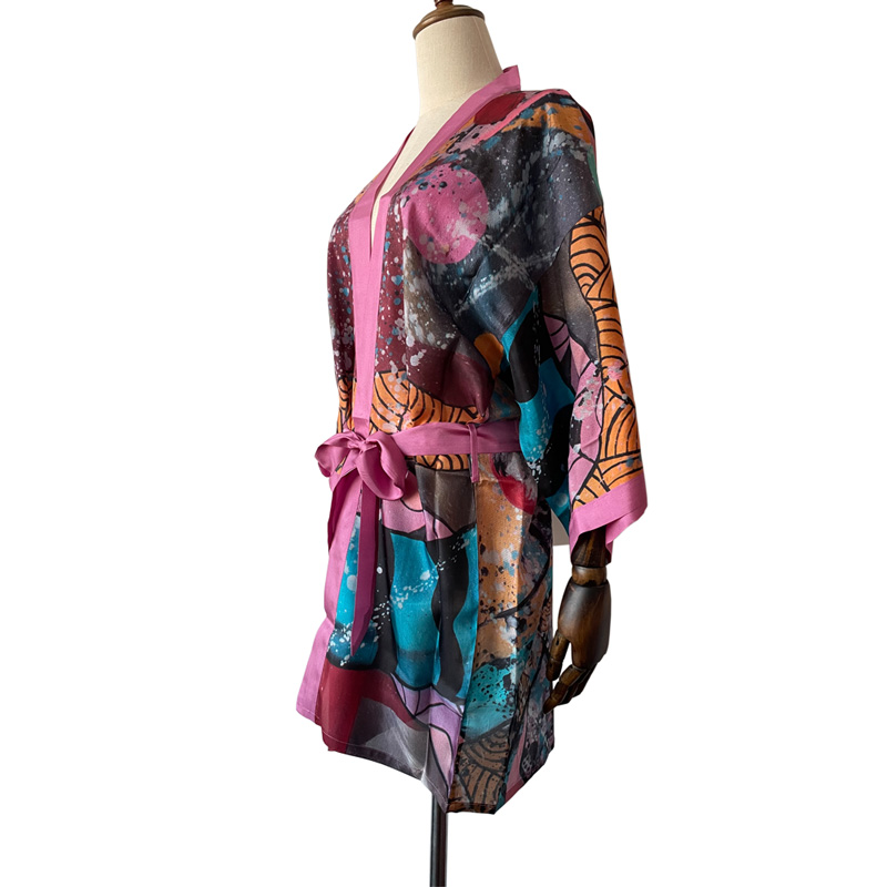 custom made silk robes