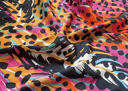 your designs can print on the custom silk like polyester scarf