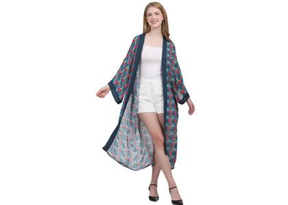custom kimono robe can print with your images on
