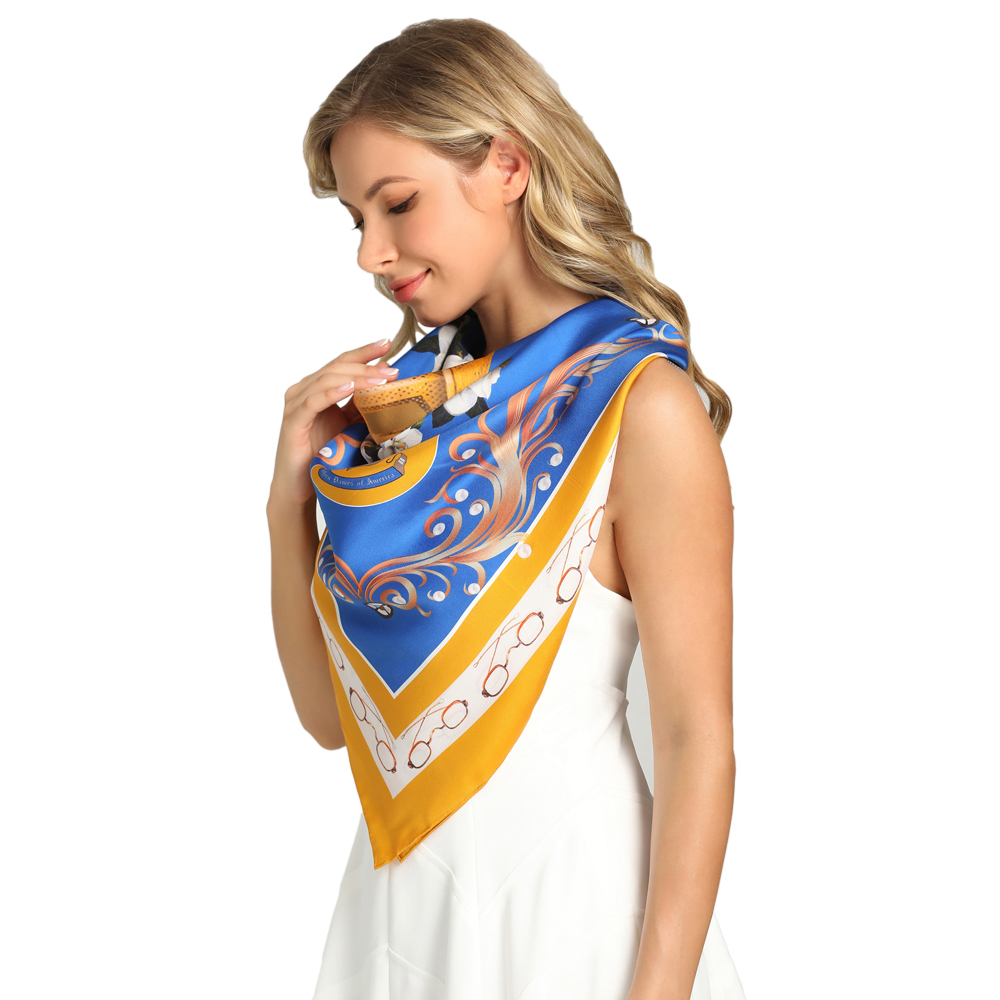 Custom silk scarf manufacturer wholesale custom silk scarf printing