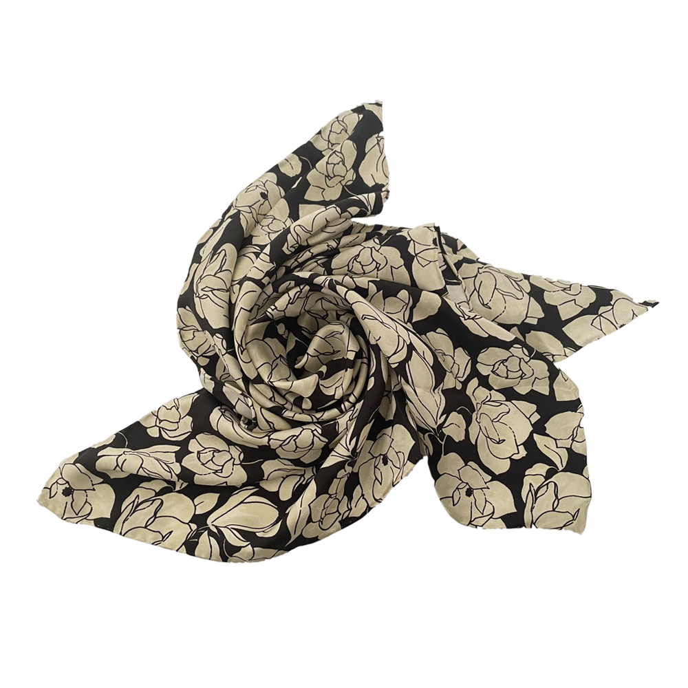 custom scarf manufacturers wholesale custom silk scarf printing with logo in bulk
