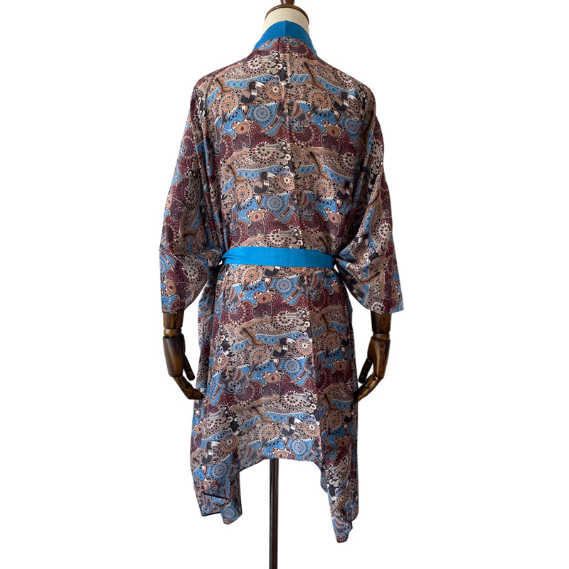 Custom design made vintage cardigan kimono male robe female wrap buy