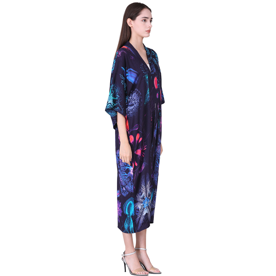 custom photo made vintage cardigan kimono robe