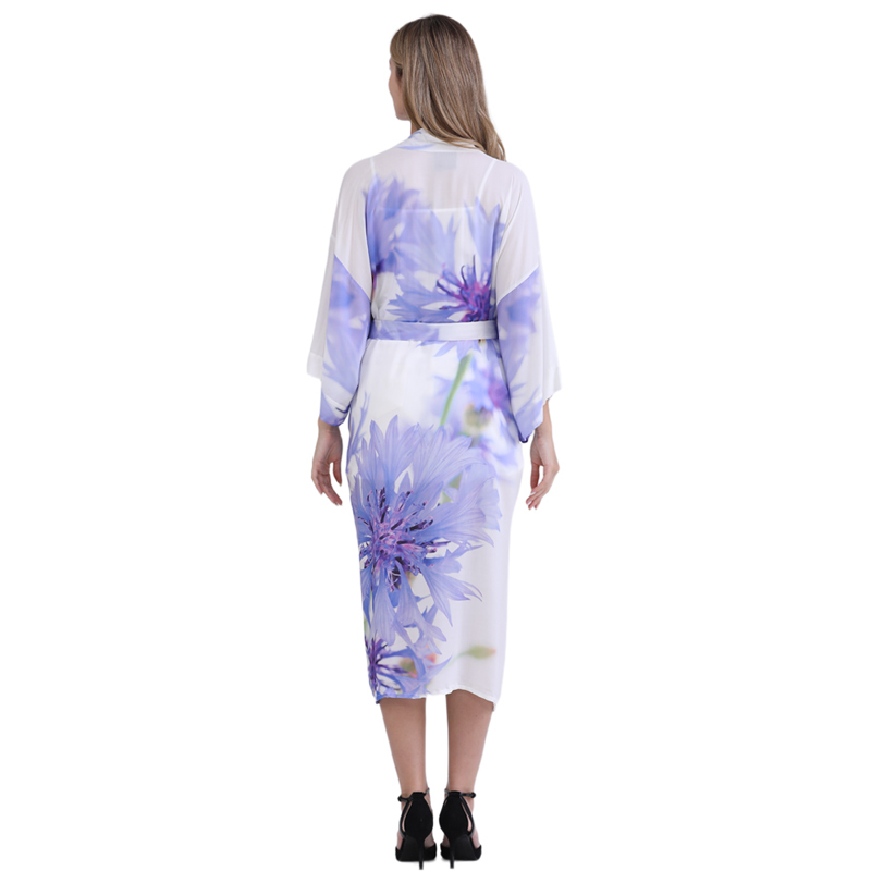 custom photo made kimono robe wholesale digital printed on demand robe